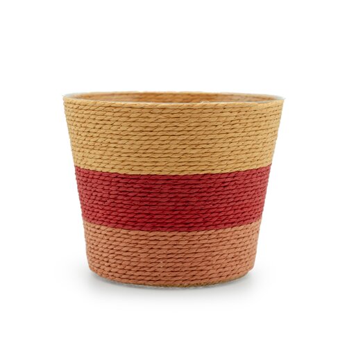 Pot Rope rond multi - D 13,5 x H 11 cm