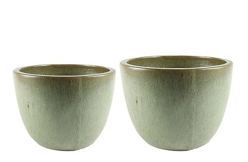 Pot S2 Pure groen D35 H27