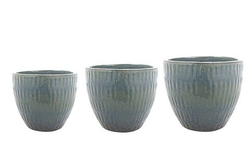 Pot S3 Collin blauw D36 H34