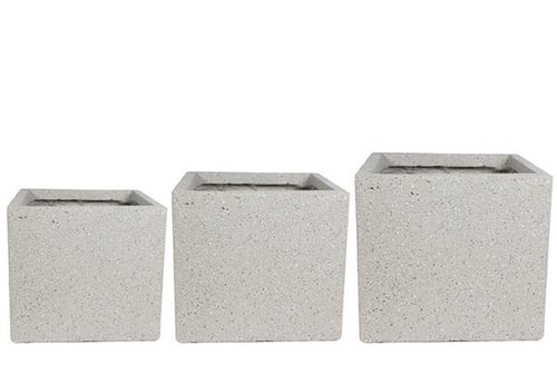 Pot S3 Ivo sand D35x35 H32