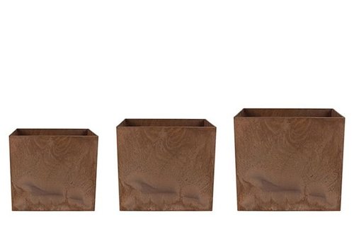 Pot S3 Maud oak D37x37 H33