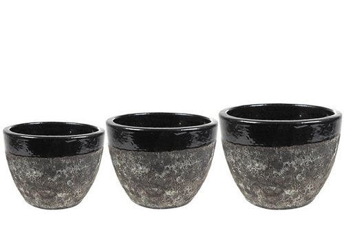 Pot S3 Pride black D38 H30