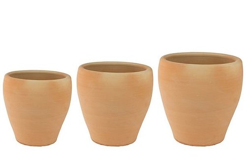 Pot S3 Tom plain terra D36 H32