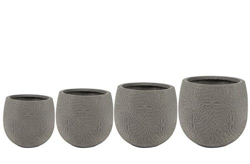 Pot S4 Splash grey D57 H52