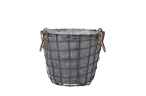 Pot Sassa zwart D27 H21