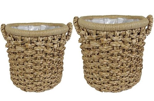 Pot set van 2 Huub naturel D44 H44