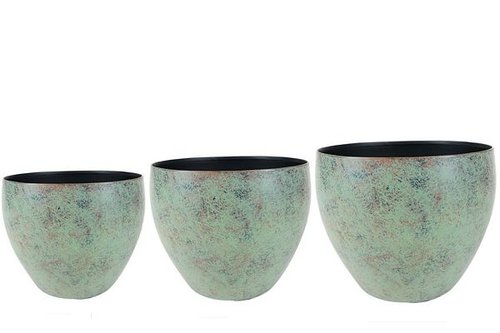 Pot set van 3 Kian copper D21 H16