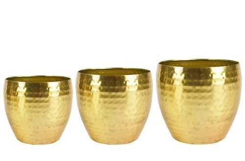 Pot set van 3 Kody gold D21 H16