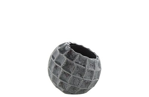 Pot Square design blauw D17 H16