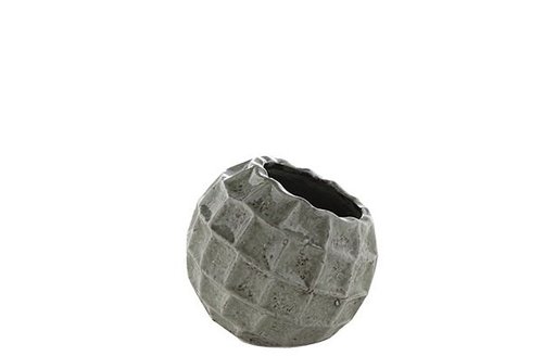 Pot Square design mint D17 H16
