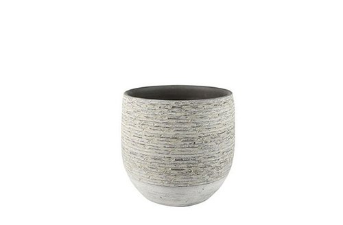 Pot Stijn grijs D35 H32