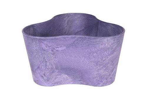 Pot triangle Claire grape D20 H11