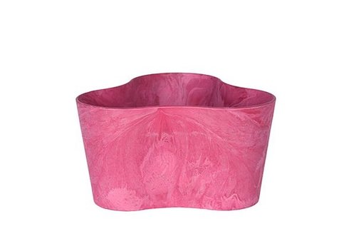 Pot triangle Claire pink D20 H11