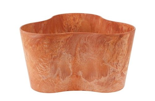 Pot triangle Claire terra D20 H11