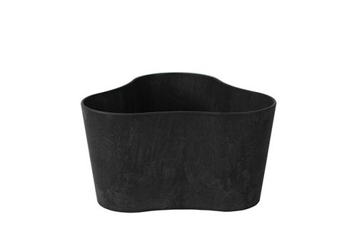 Pot triangle Claire zwart D20 H11