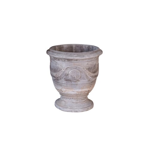 Pot urn D 40 x H 45 cm antique terra
