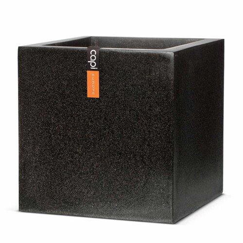 Pot vierkant 60x60x60 zwart