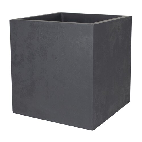 Pot vierkant Basalt - 49,5x49,5x49,5cm Antraciet - afbeelding 2