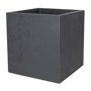 Pot vierkant Basalt - 49,5x49,5x49,5cm Antraciet - afbeelding 2