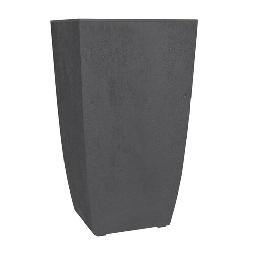 Pot vierkant Basalt Diva - 43,5x43,5x78,2cm Antraciet - afbeelding 2