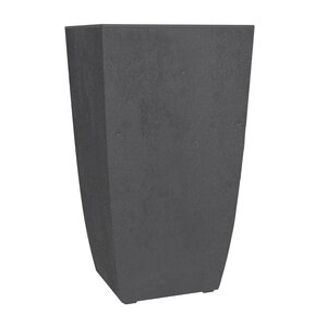 Pot vierkant Basalt Diva - 43,5x43,5x78,2cm Antraciet - afbeelding 2