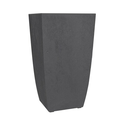 Pot vierkant Basalt Diva - 43,5x43,5x78,2cm Antraciet - afbeelding 1