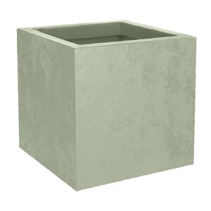 Pot vierkant Basalt Up - 29,5x29,5x29,5cm Amandelgroen - afbeelding 2