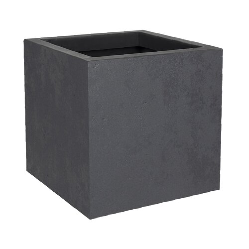 Pot vierkant Basalt Up - 29,5x29,5x29,5cm Antraciet - afbeelding 1
