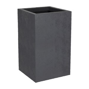 Pot vierkant Basalt Up - 29,5x29,5x49,5cm Antraciet - afbeelding 2
