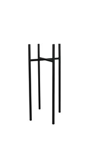 Potstandaard 4 Poten D 24 x H 55 cm Zwart