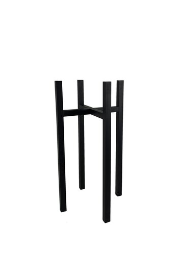 Potstandaard 4 poten D 38,5 x H 71 cm zwart
