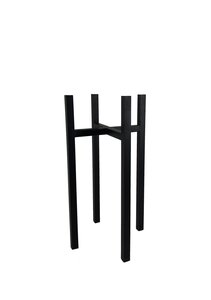 Potstandaard 4 Poten D 38,5 x H 71 cm Zwart