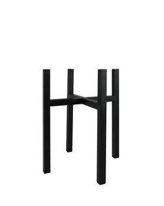 Potstandaard 4 poten D 42,5 x H 50 cm zwart