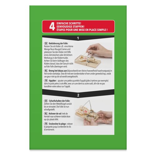 PRO VAL RATTEN PLASTIC 2 STUKS - afbeelding 3