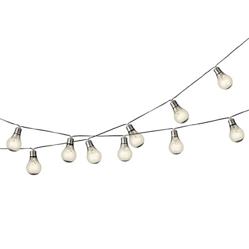 Lumineo Solar partyverlichting 50 lamps - 450 cm - afbeelding 1