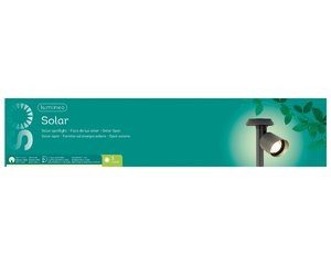 Lumineo Solar spotlight zwart - afbeelding 4