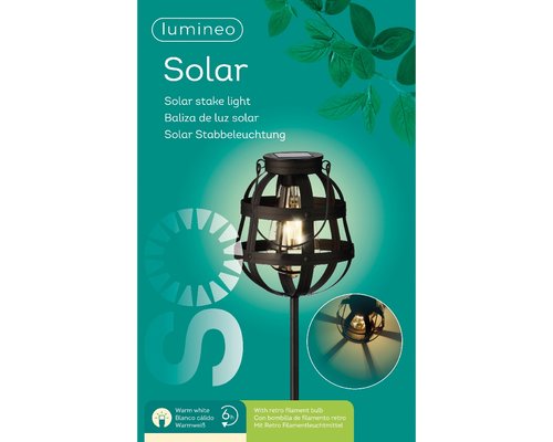 Lumineo Solar steker zwart - afbeelding 3