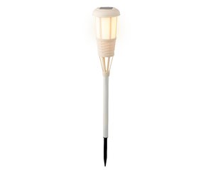 Lumineo Solar fakkel off-white - 61 cm - afbeelding 1