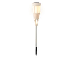 Lumineo Solar fakkel off-white - 61 cm - afbeelding 1