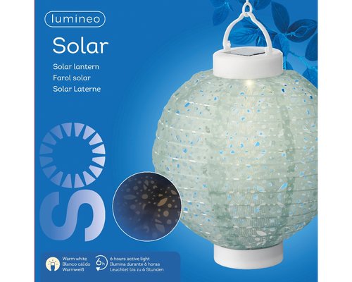 Lumineo Solar lampion 3 kl. ass - Ø 23 cm - afbeelding 4