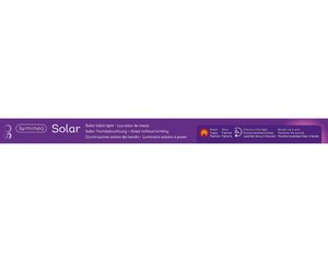 Lumineo Solar tafellamp - Ø 6 cm - afbeelding 3