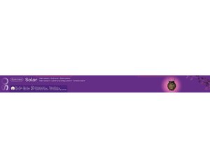 Lumineo Solar lantaarn zwart/goud - Ø 14 cm - afbeelding 4