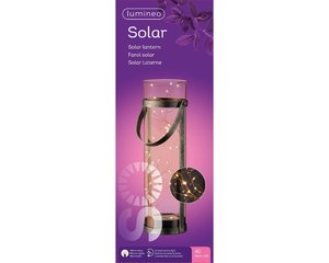 Lumineo Solar lantaarn acryl 40 Lamps - Ø 10 cm - afbeelding 3