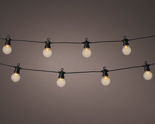 Lumineo LED partylight klassiek warm 20 lamps - 950 cm - afbeelding 3
