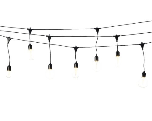 Lumineo LED partylight klassiek warm 20 lamps - 950 cm - afbeelding 1