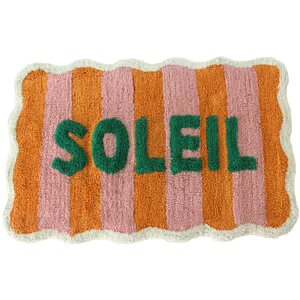 Badmat Soleil Katoen - H 50 x B 80 cm - afbeelding 1