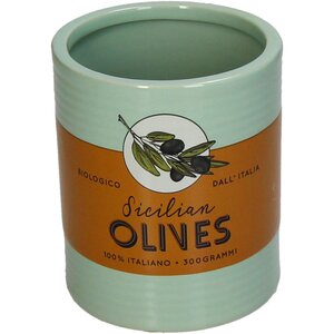 Plantenpot Olijven Aardewerk - H 13,3 x B 11 x L 11 cm - afbeelding 1