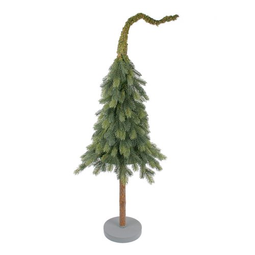 DECO kunstkerstboom op voet - H 110 x D 40 cm