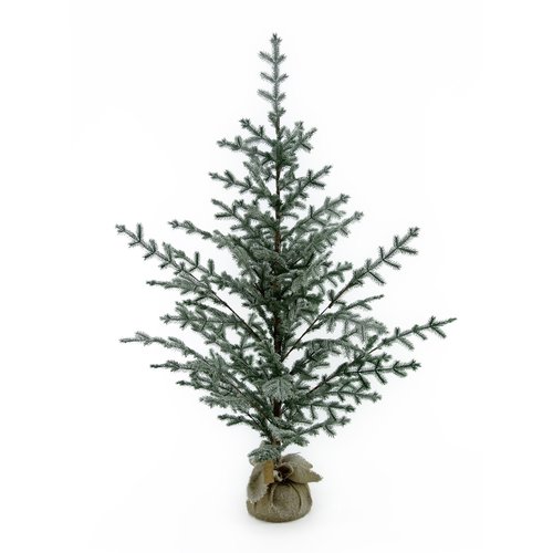 DECO kunstkerstboom Snowy - H 80 x D 125 cm