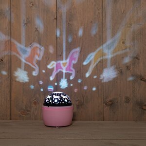 Projector carousel 13x11.5cm roze - afbeelding 2